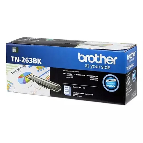 Brother TN 263BK Black Original Toner Cartridge Price in Chennai, Velachery